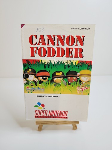 Cannon fodder super nintendo - fodder,