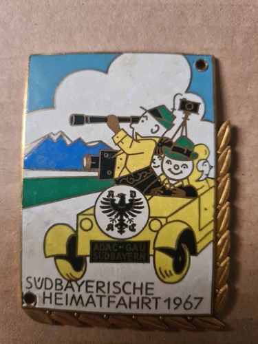 Plakette südbayerische - plakette,
