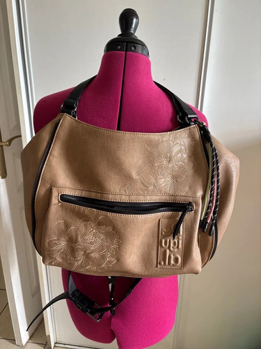 Desigual umhängetasche beige - umhängetasche,