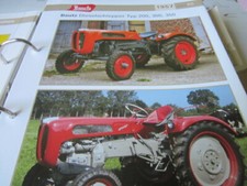 Traktor  Datenblatt Bautz-Nuffield 6 Dieselschlepper Universal 3 und 4, 1958