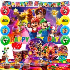Super Mario Geburtstag Deko Super Mario Gebutstag Kinder Deko Super Mario Party