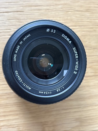 Sigma super wide - 24mm, f2.8