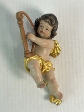 3011/25 Farbiger Engel Holz