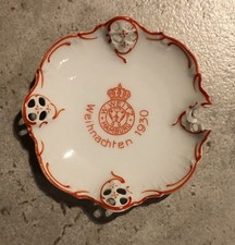 Rosenthal Porzellan Zierteller Weihnachtsteller, fast 100 Jahre alt, von 1930!!!