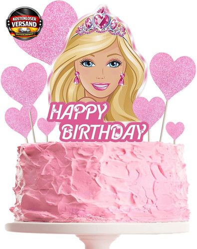 Barbie torten deko set - torten,