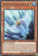 YuGiOh Weißer Stachelrochen CYHO-DE096 Rare EX 1st