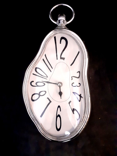Wanduhr design zerfließende - wanduhr,, design: