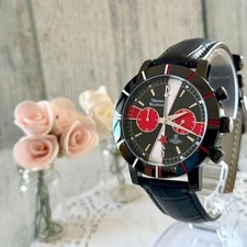 [Selten] Vivienne Uhr VW-2352 Chronograph schwarz