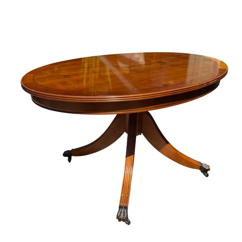 Vintage couchtisch mit ovalem - couchtisch,