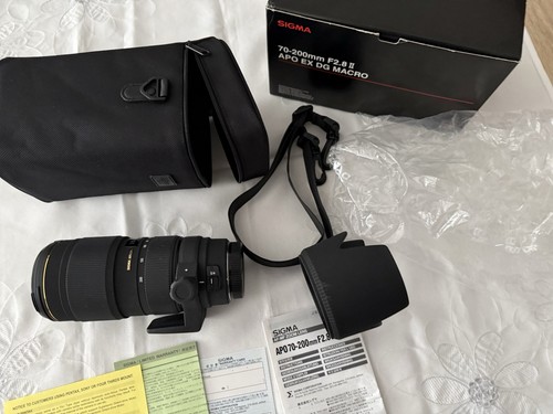 Sigma telezoom objektiv 200 - objektiv, 70-200