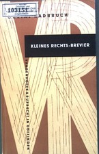 Kleines Rechtsbrevier 