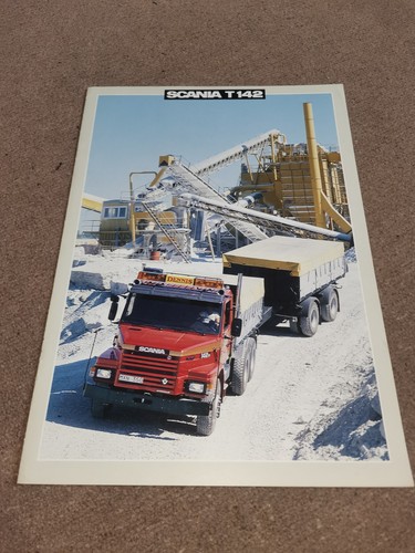 Prospekt scania 142 - prospekt, t