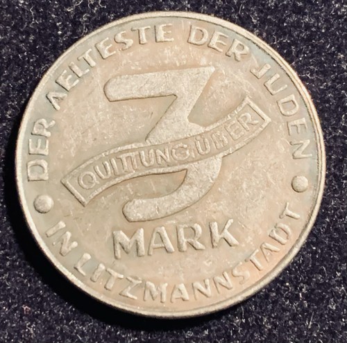 1943 łódź mark quittung - mark,