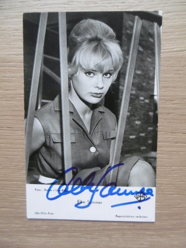 Elke sommer autogramm - sommer,