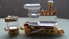 Swarovski Memories Figur  Lok + Tender -Kleiner Zug - Top Ohne OVP