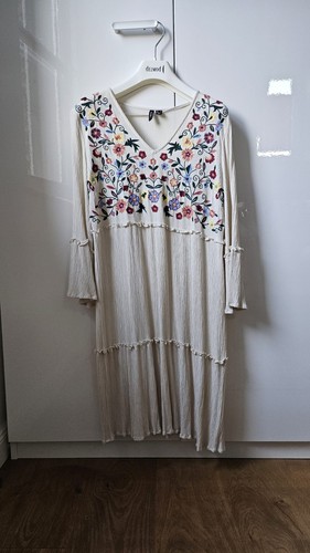 Kleid mit blumenstickerei - mit,
