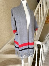 Damen Strickmantel Übergangsjacke Gr. 40 (Maße beachten) ~ Top~ Seitentaschen