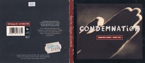 Depeche mode condemnation - –,
