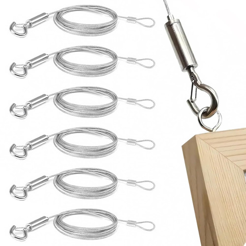 Stück stahlseil mit - mit, Ösen