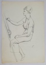 Zeichnung bleistift portrait - zeichnung,
