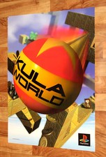1997 Vintage Kula World Game Store Extremely Rare Promo Poster PS1 Playstation 1