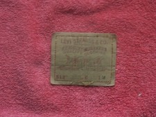 Jeans Levi Strauss 512 Leder Patch Lederpatch Size M Aufnäher 58