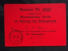 AUSWEIS, Polizei, Berlin