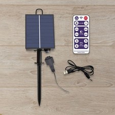 Solar Batteriebox Außen LED