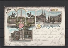 Litho gruss aus - litho, ak
