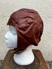 Vintage braune Leder Motorrad