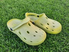 Chung Shi Dux Clog, Hausschuhe, Gartenschuhe, Badeschuhe, Gr. 32/33, unisex,lime