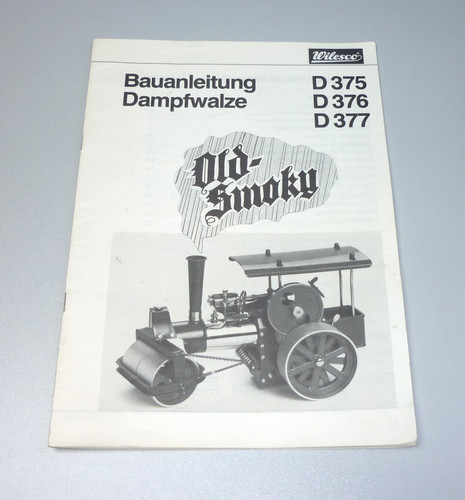 Wilesco original bauanleitung - wilesco,
