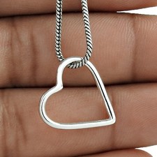 Herzanhänger Solid 925