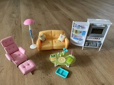 Barbie Zubehör Wohnzimmereinrichtung