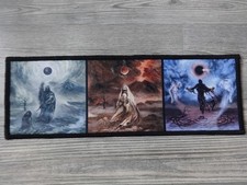 Black Metal Patch Back Strip