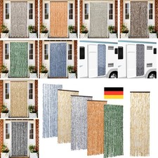 Chenille Flauschvorhang Vorhang Tür Fliegenschutz Insektenschutzvorhang Farbwahl