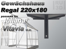 Gewächshausregal Ablage