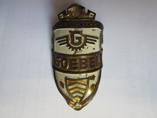 Goebel steuerkopfschild - goebel,