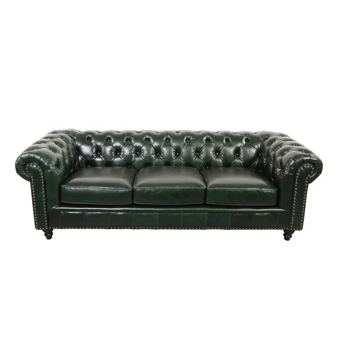 Klassische leder couch - leder,
