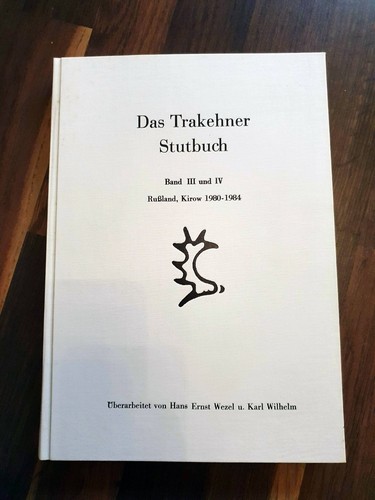 Stutbuch kirow 1980 1984 - kirow, 1980-1984