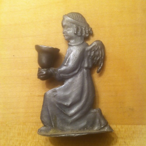 Zinnfigur antik schutzengel - antik:,