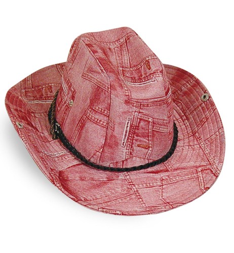 Edler cowboyhut westernhut rot - edler,