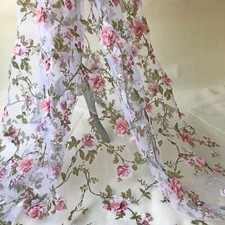 Chiffon Blume Organza Spitze
