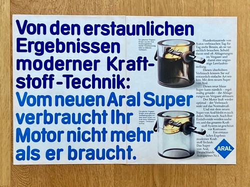 Aral super oldtimer benzin - super,