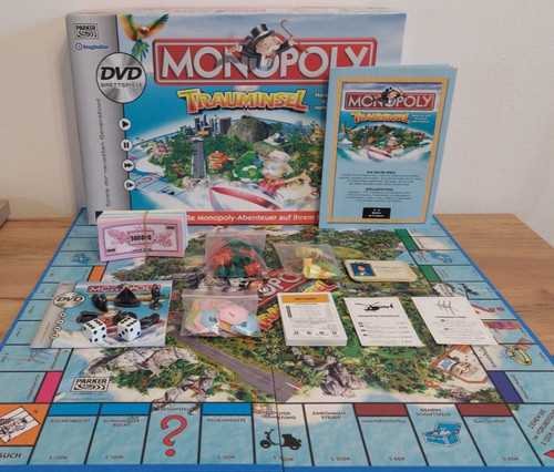 Monopoly trauminsel mit dvd - trauminsel, v