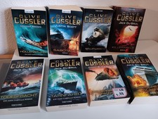 Buchpaket 8x Clive Cussler