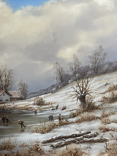 Altes ölgemälde - altes,
