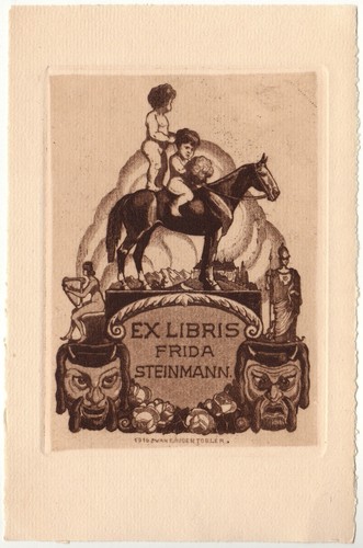 Iwan hugentobler exlibris - iwan, hugentobler: