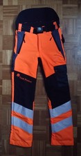 Forst Protect Schnittschutzhose Gr. 94 mit Hosenträgern, Koppel und Holster