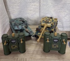 2 × s-idee RC Battle Panzer 1:28 (2,4 GHz) – Leopard & Tiger